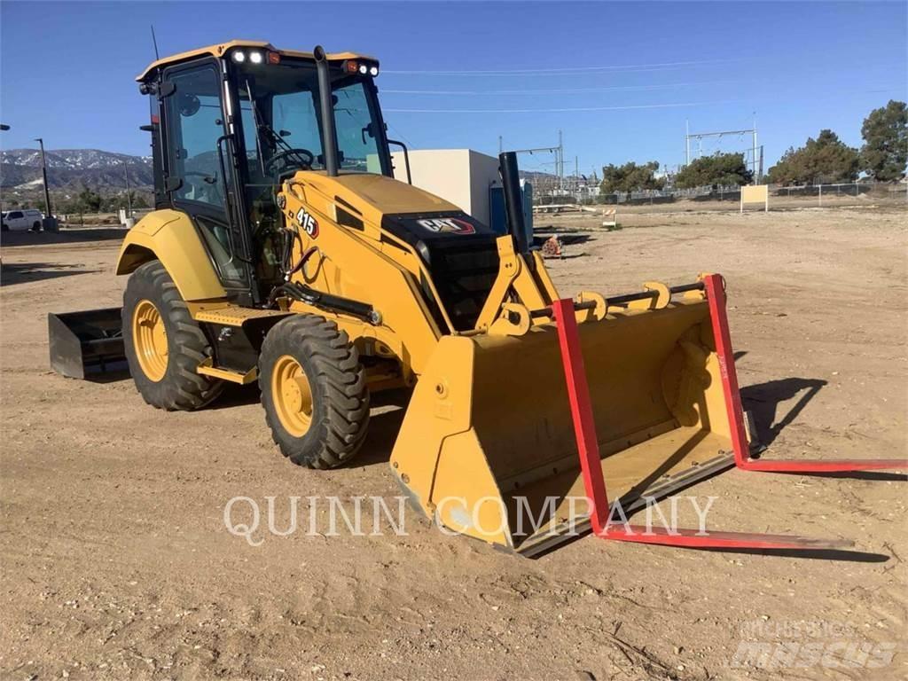 CAT 415IL 백호로더