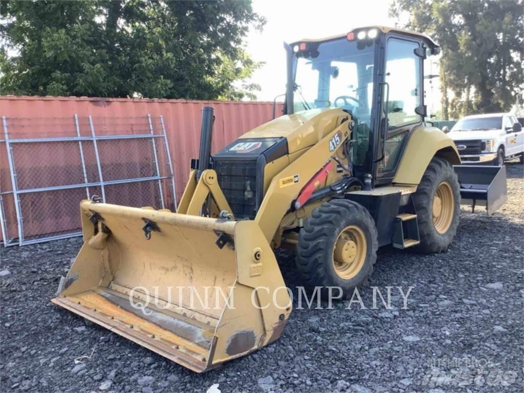 CAT 415IL 백호로더