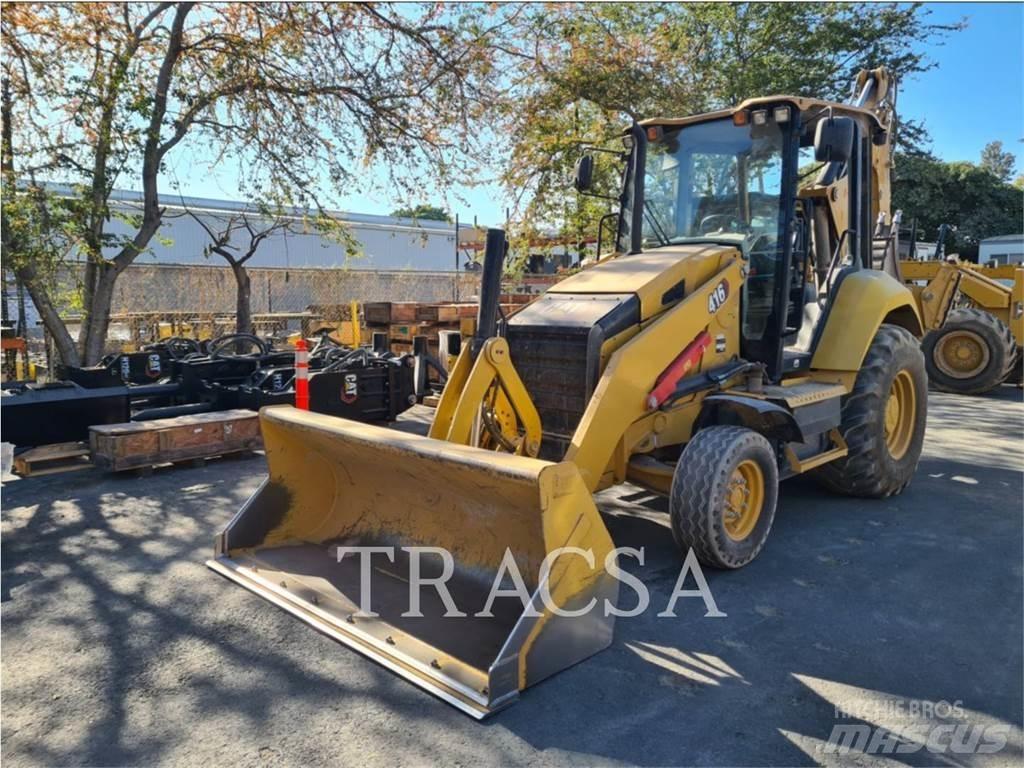 CAT 416 백호로더