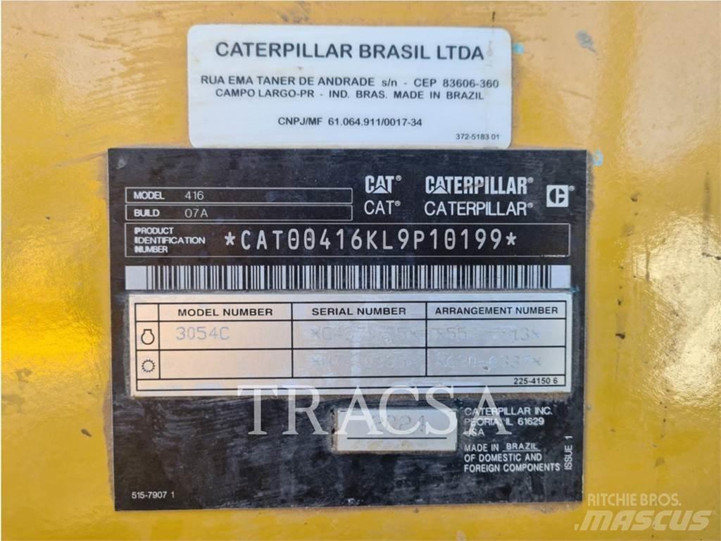 CAT 416 백호로더