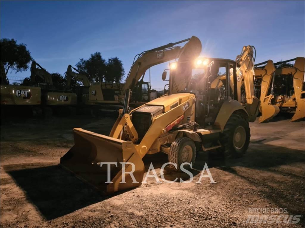 CAT 416 백호로더