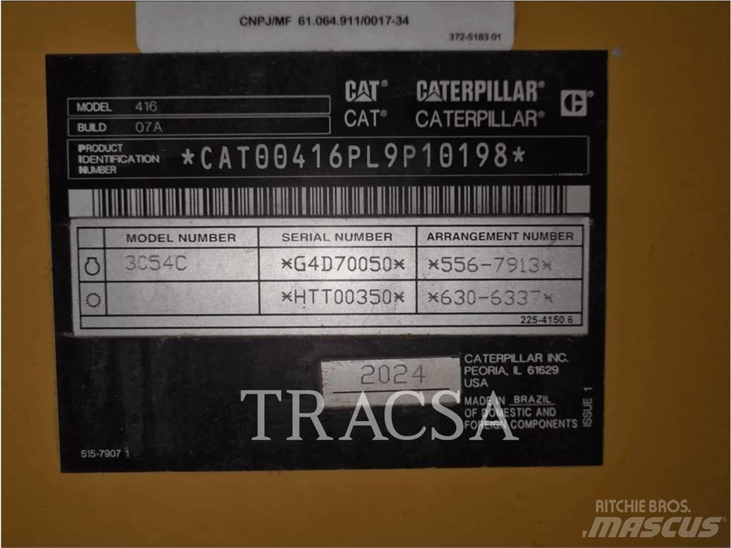 CAT 416 백호로더