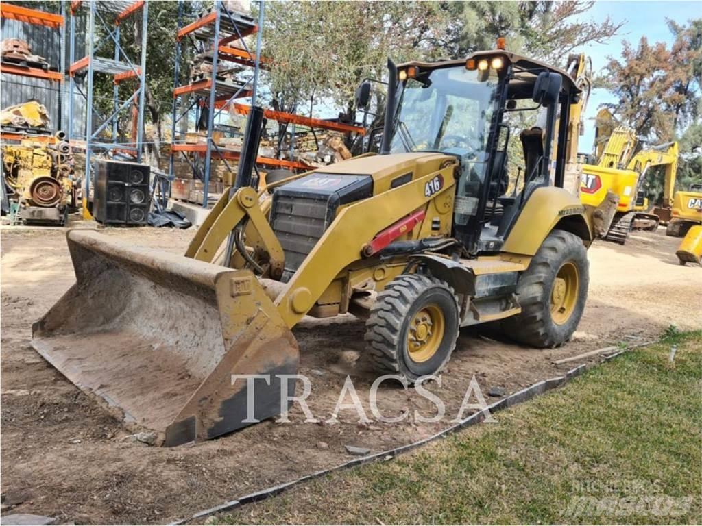 CAT 416 백호로더