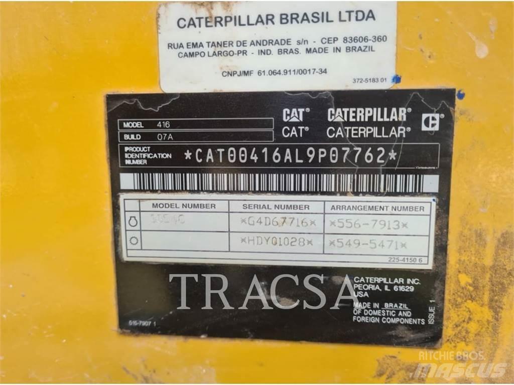 CAT 416 백호로더