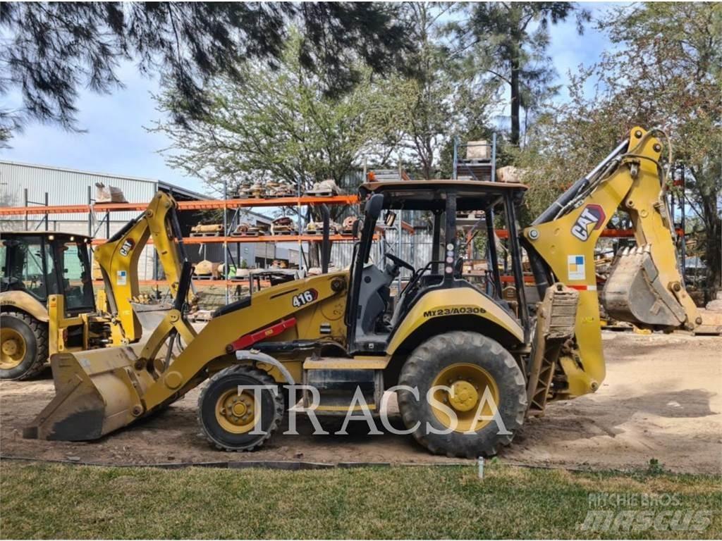 CAT 416 백호로더