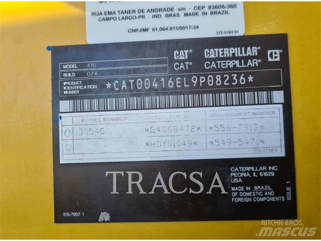 CAT 416 백호로더