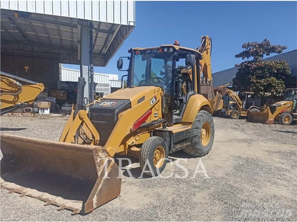 CAT 416 백호로더