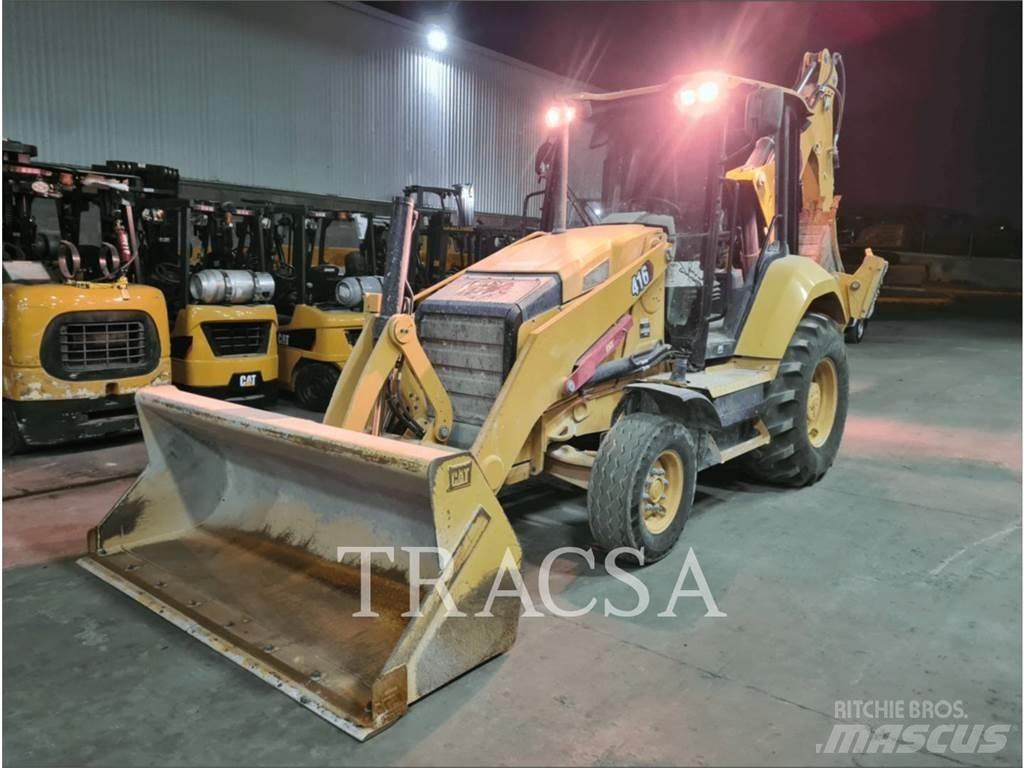 CAT 416 백호로더