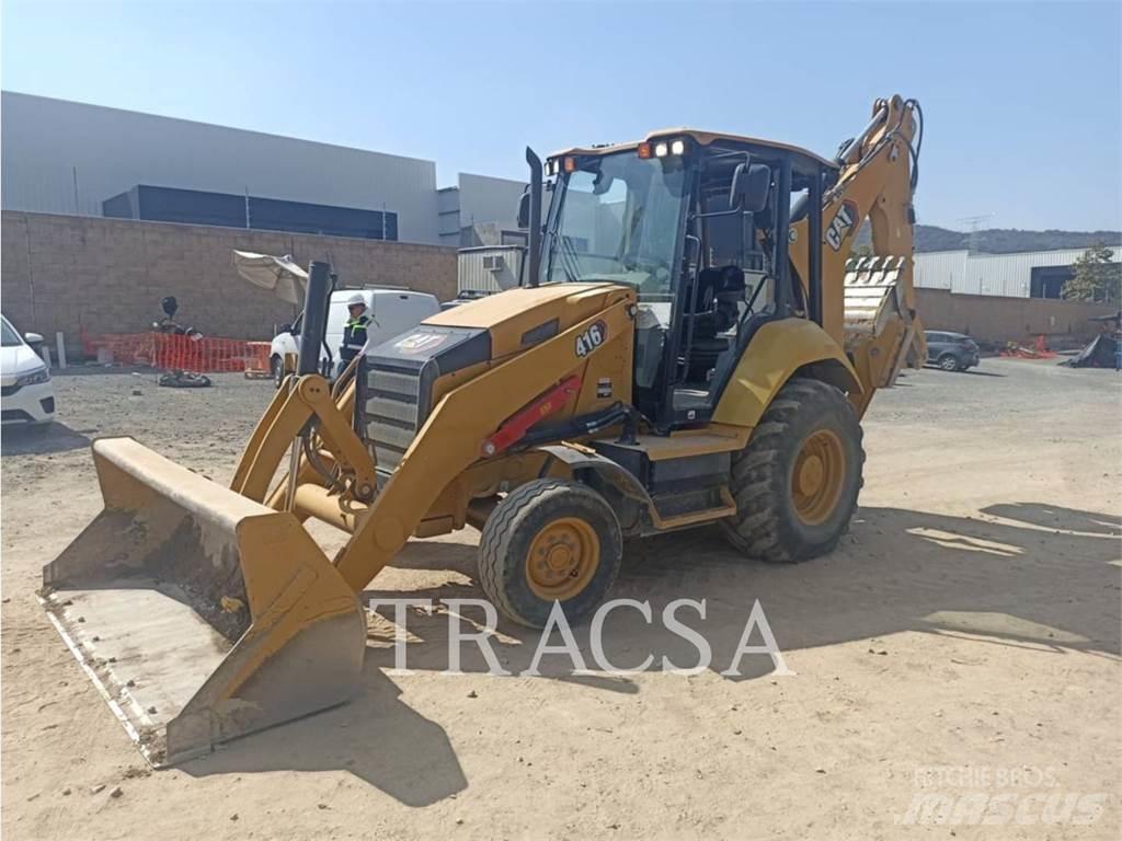 CAT 416 백호로더