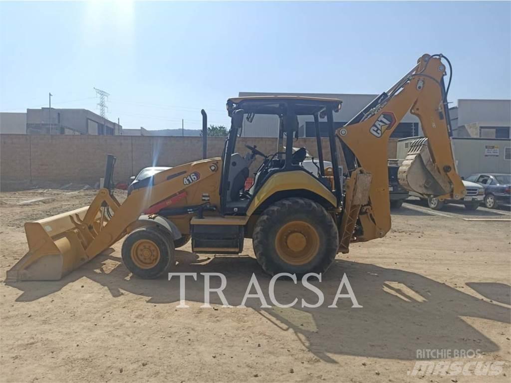 CAT 416 백호로더