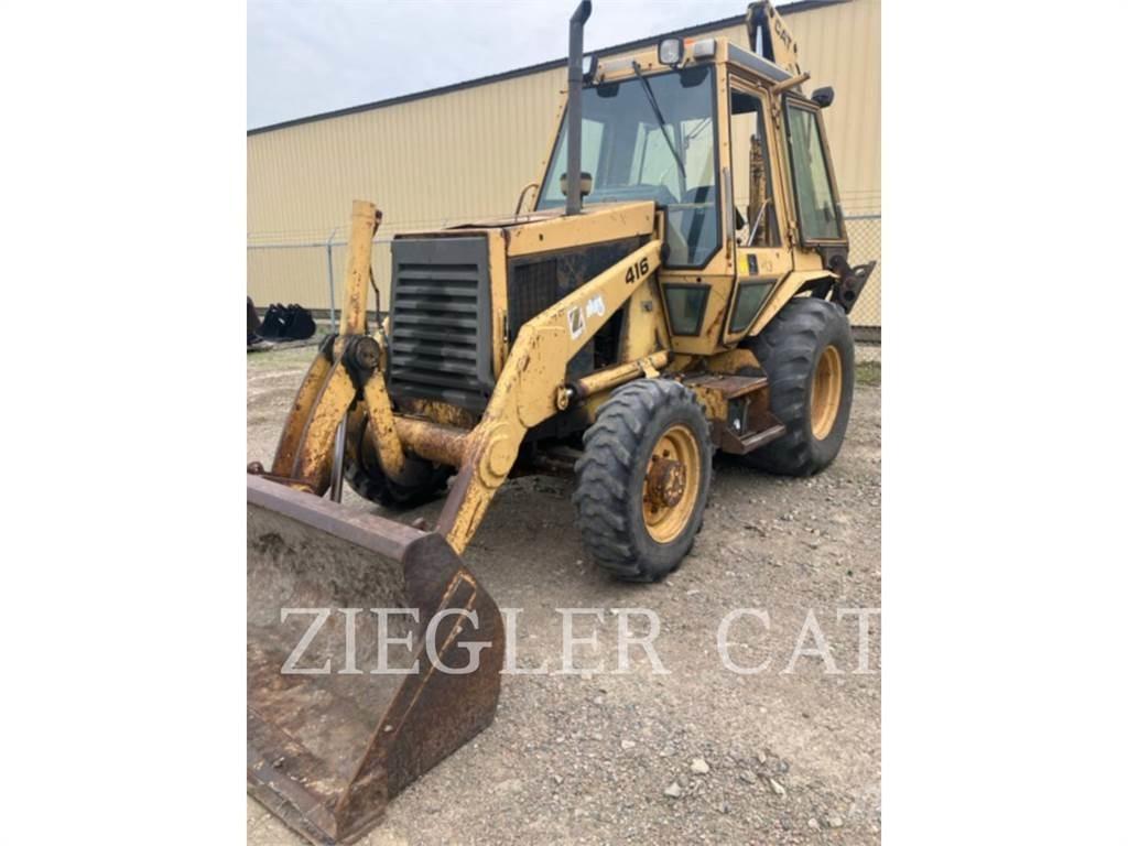 CAT 416 백호로더