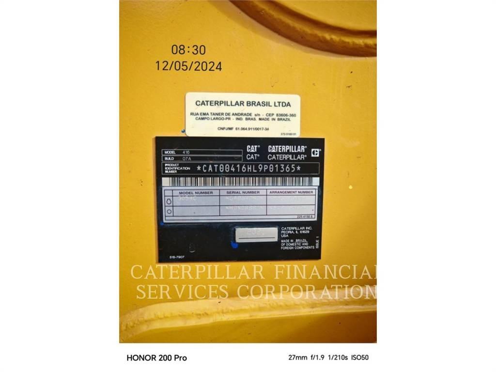 CAT 416-07LRC 백호로더