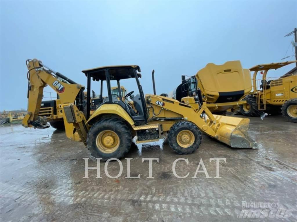 CAT 416 4SX 백호로더