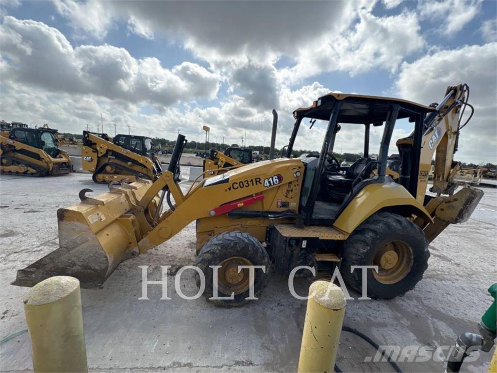 CAT 416 4SX 백호로더