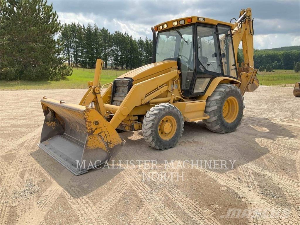 CAT 416C C 백호로더