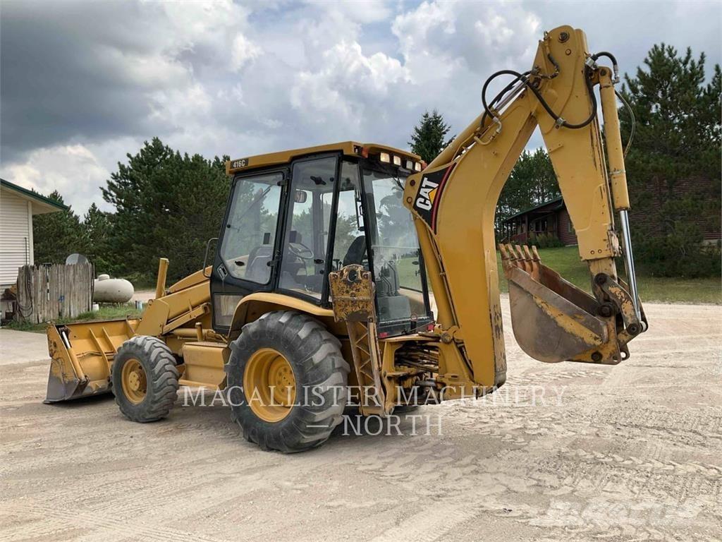 CAT 416C C 백호로더