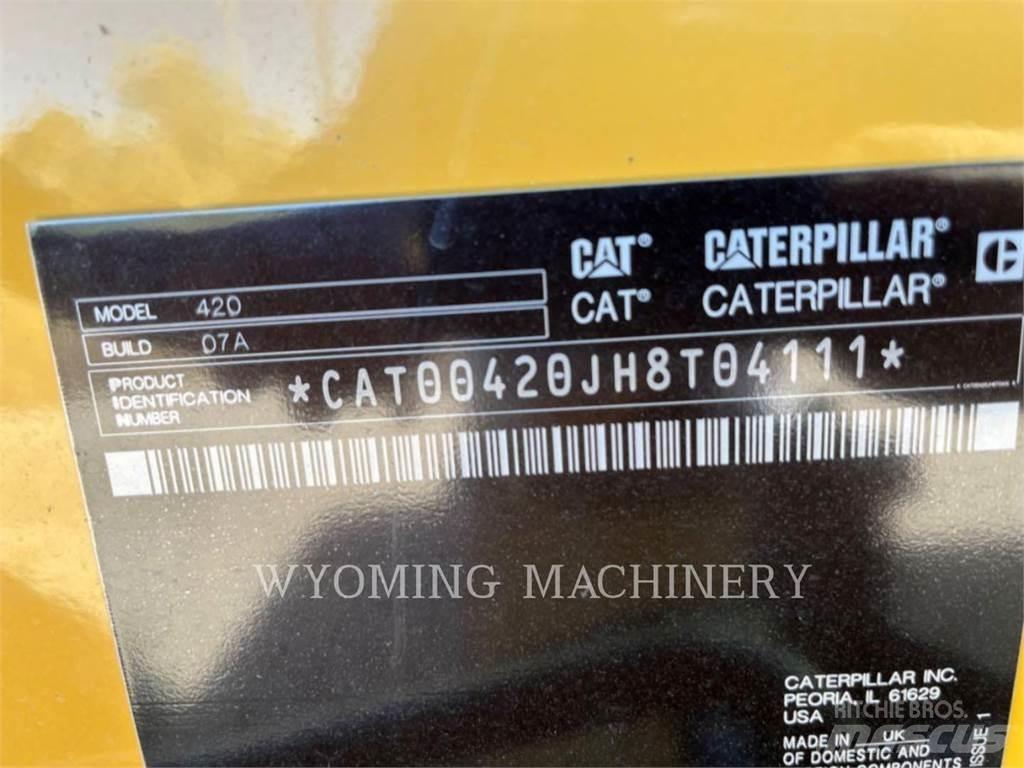 CAT 420 백호로더