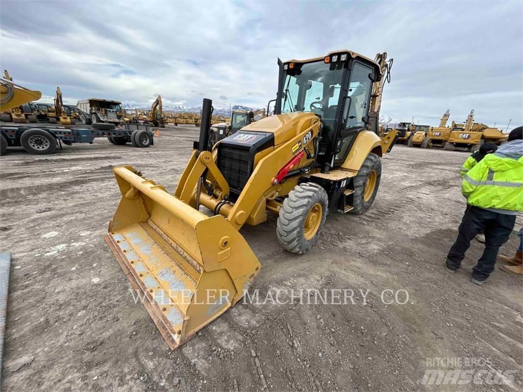 CAT 420 백호로더