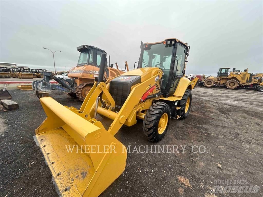 CAT 420 백호로더