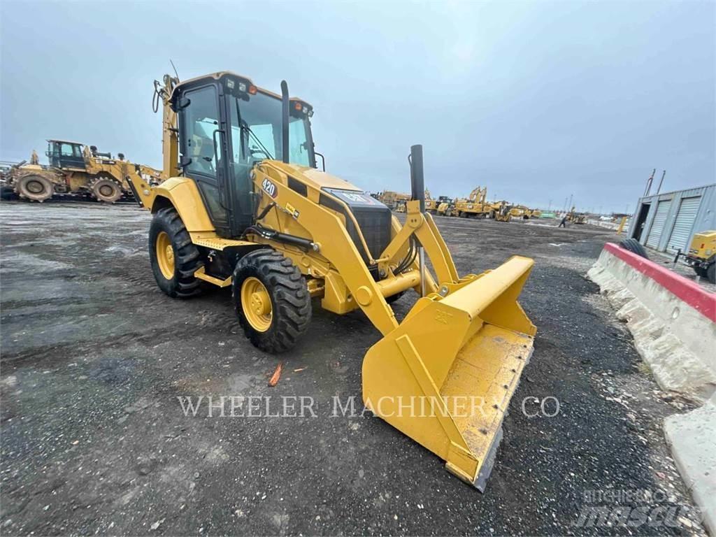 CAT 420 백호로더