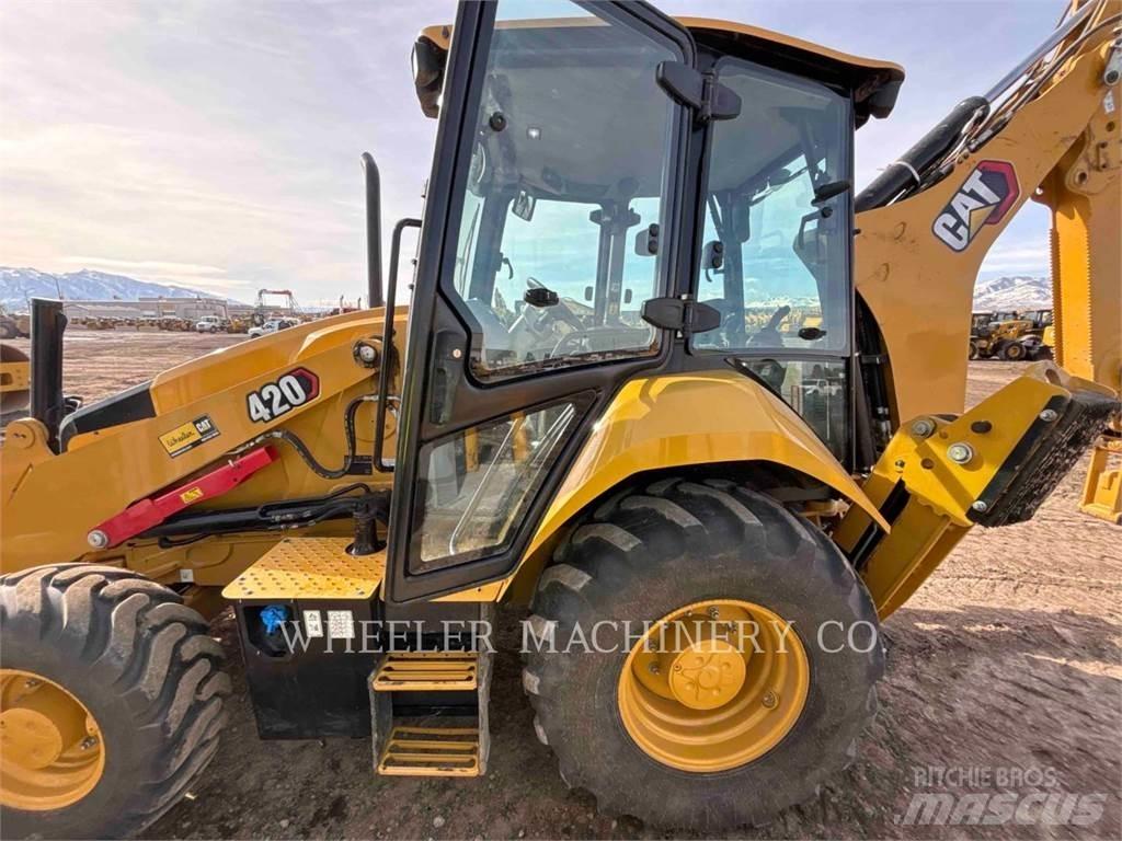 CAT 420 백호로더