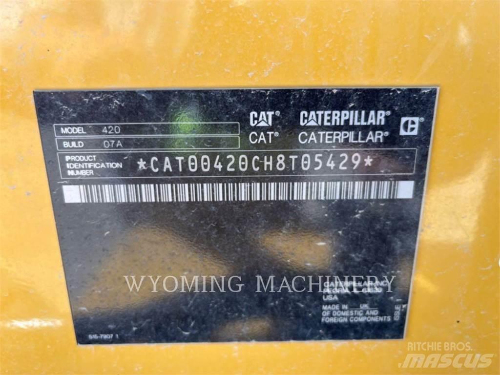 CAT 420 백호로더