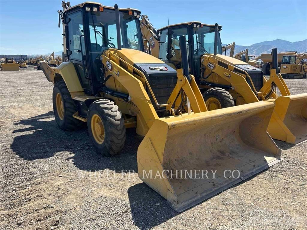 CAT 420 백호로더