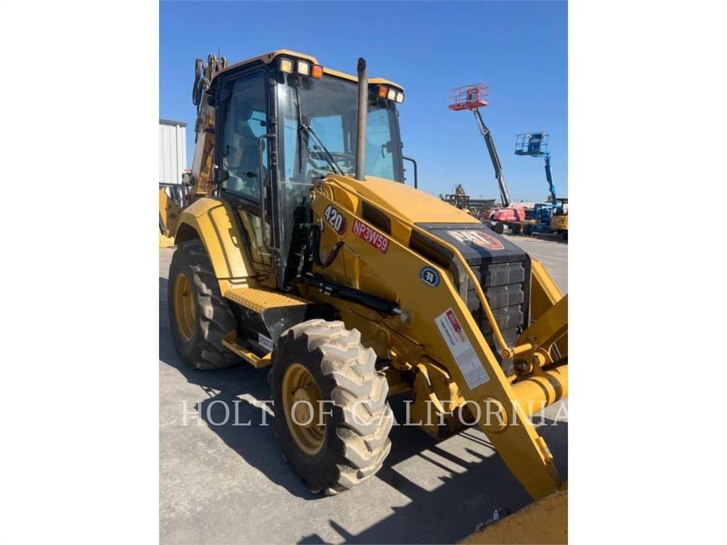 CAT 420 백호로더