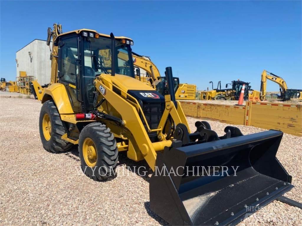 CAT 420 백호로더