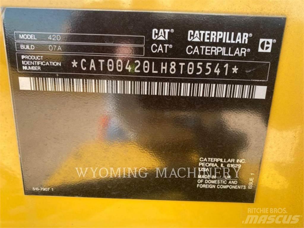 CAT 420 백호로더