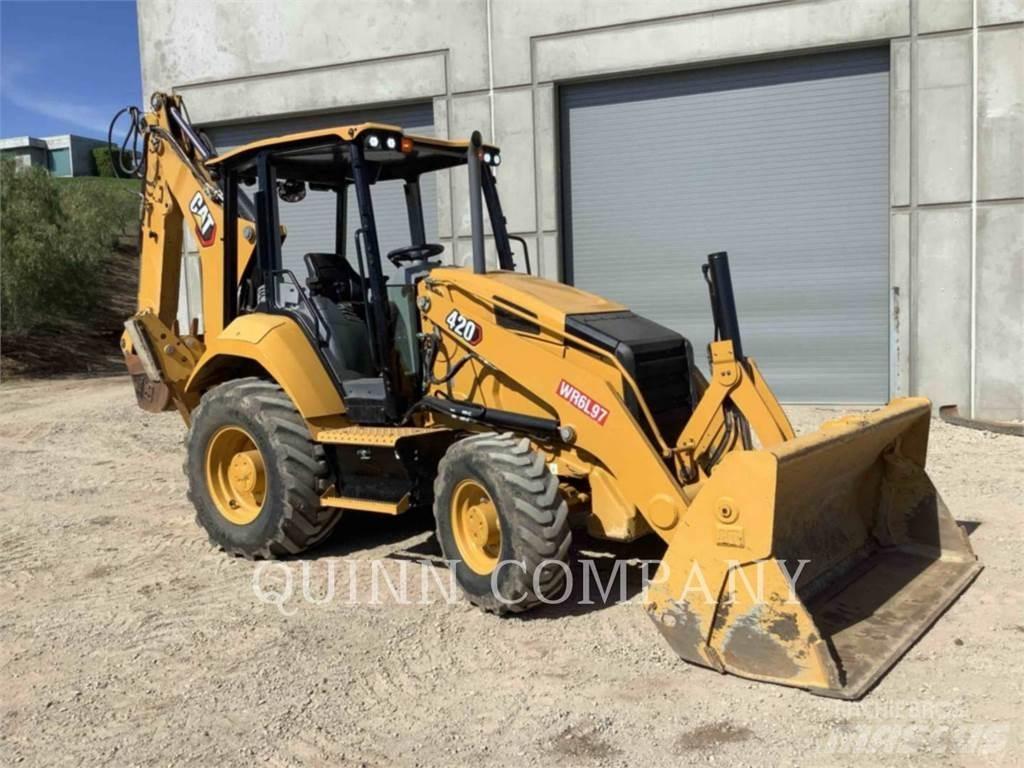 CAT 420 백호로더