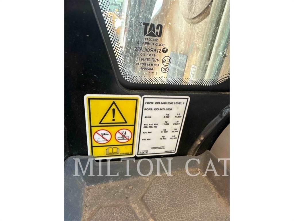 CAT 420 백호로더