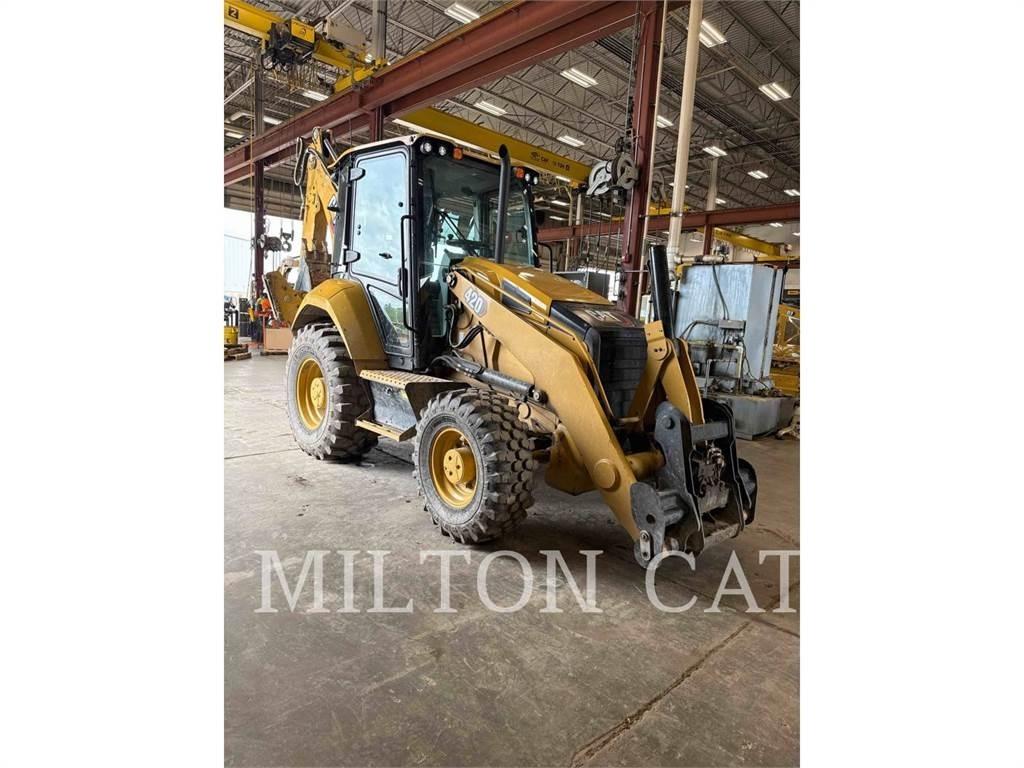 CAT 420 백호로더
