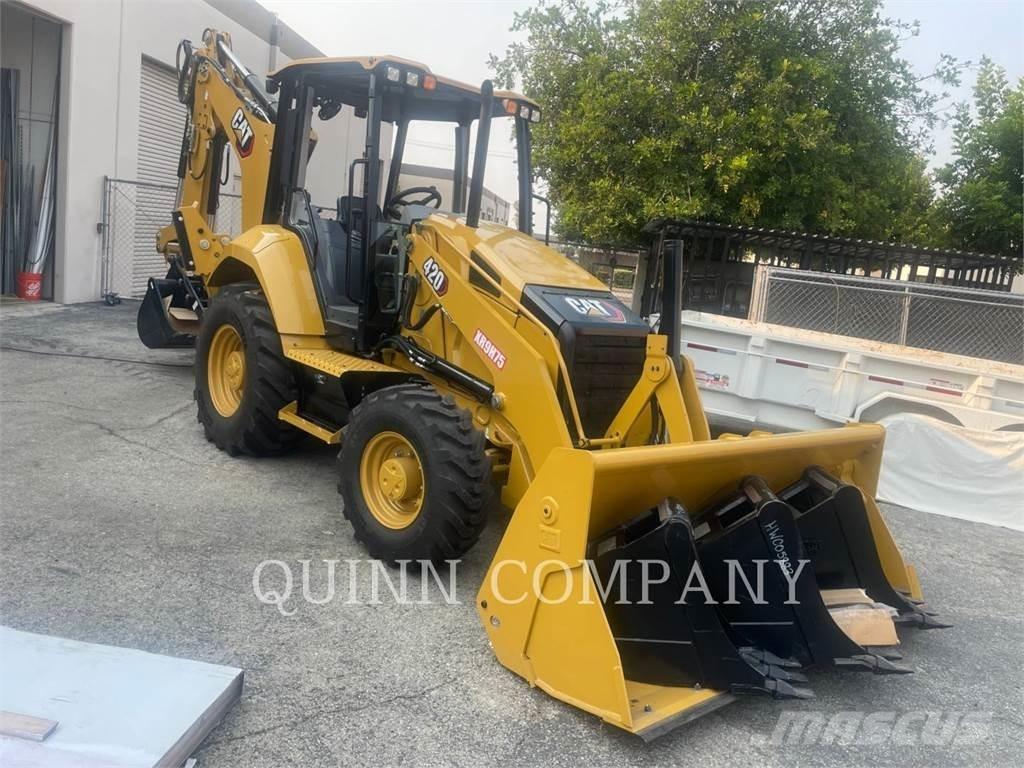CAT 420 백호로더