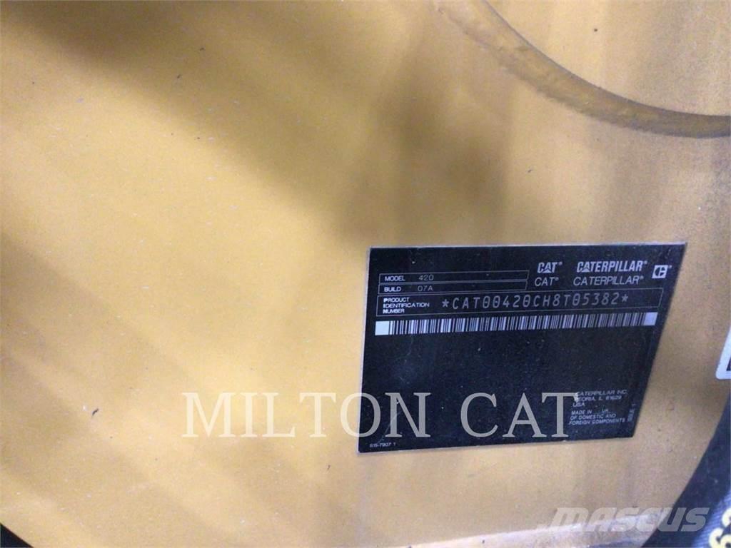 CAT 420 백호로더