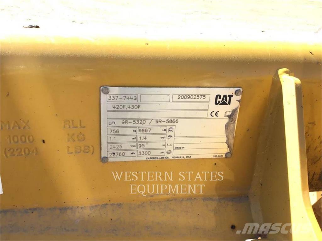 CAT 420 백호로더