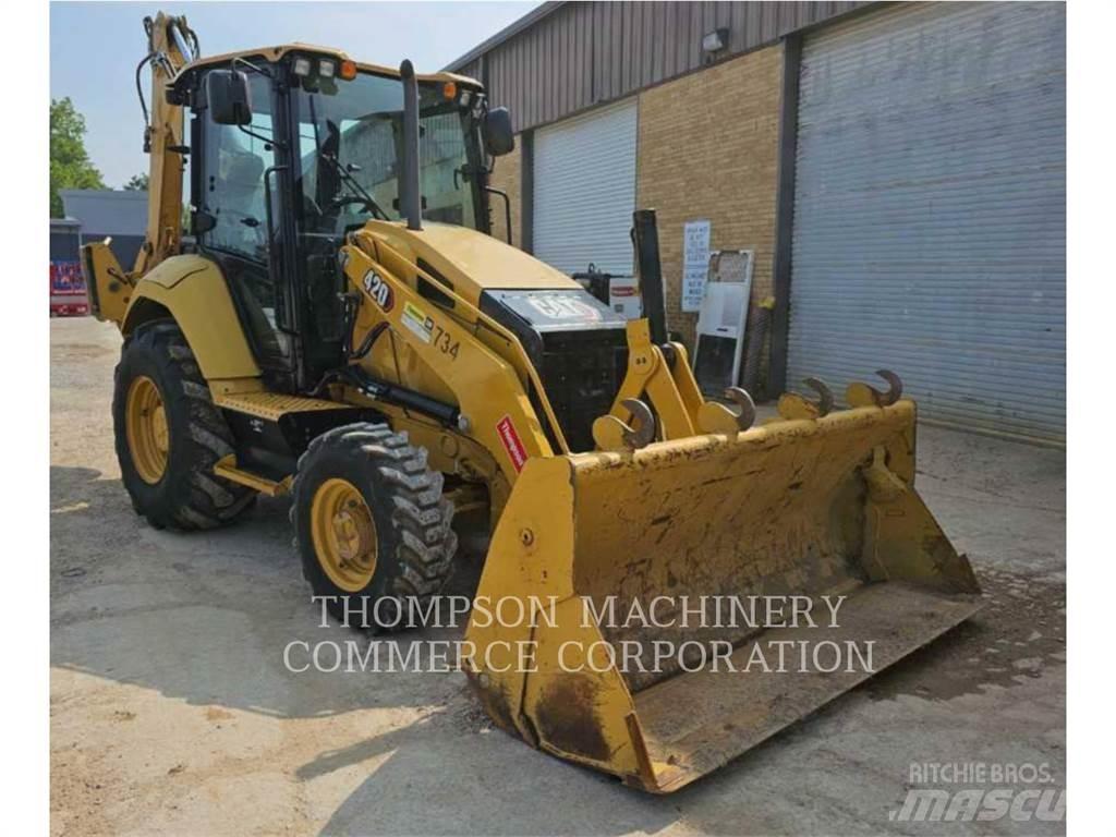 CAT 420 백호로더