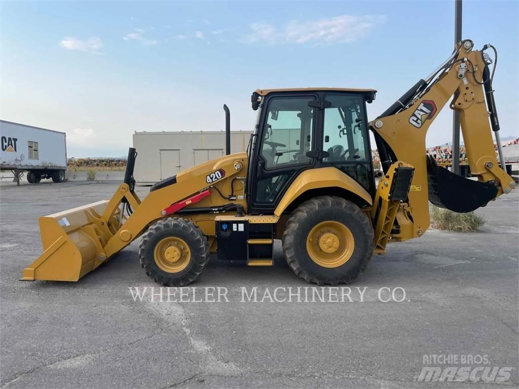 CAT 420 백호로더