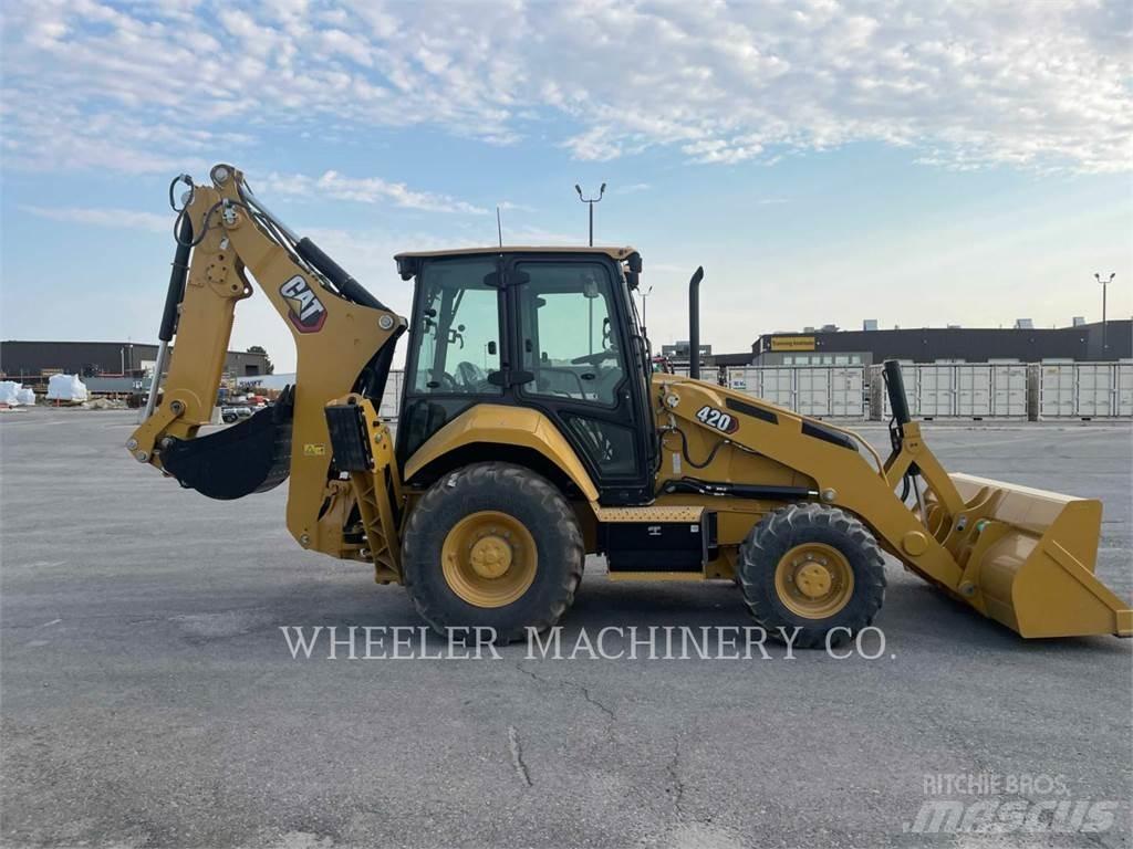 CAT 420 백호로더