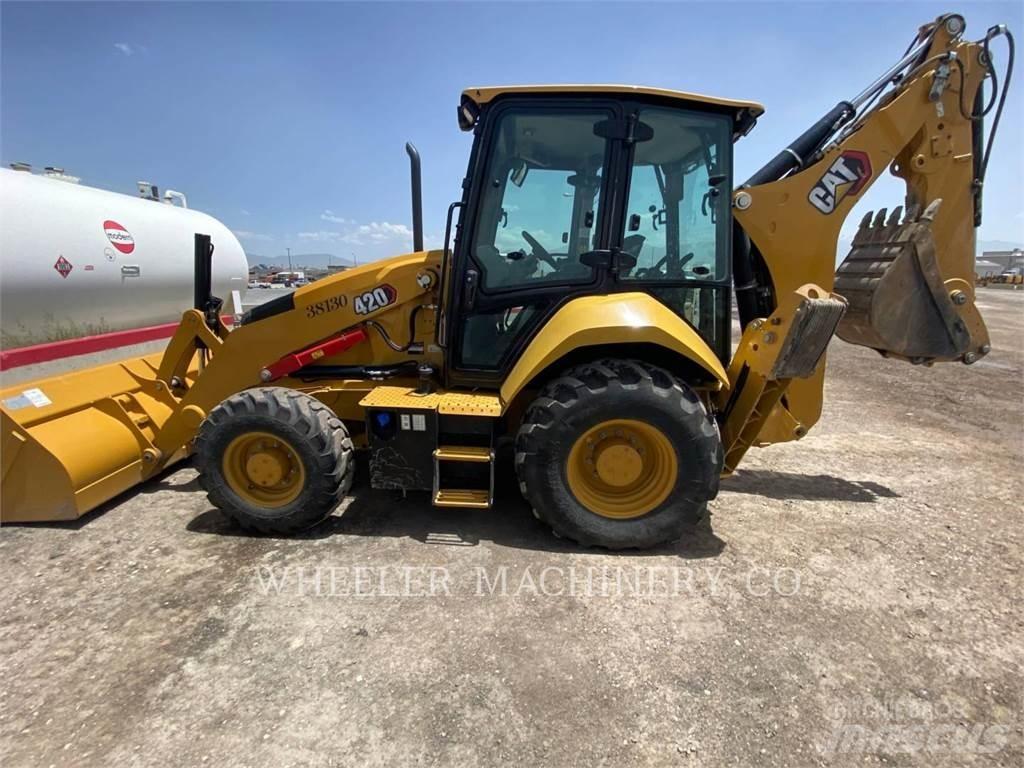 CAT 420 백호로더
