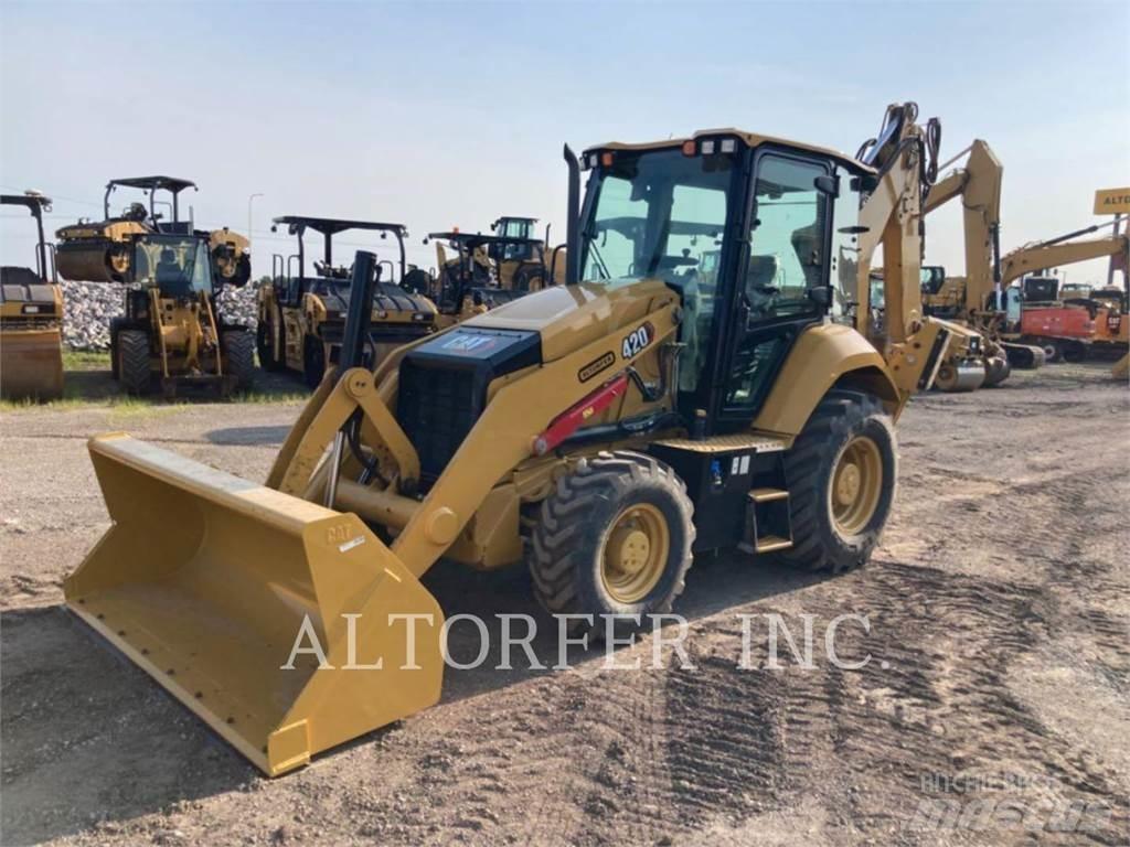 CAT 420-07 백호로더