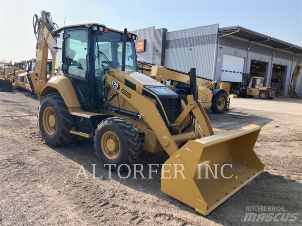 CAT 420-07 백호로더