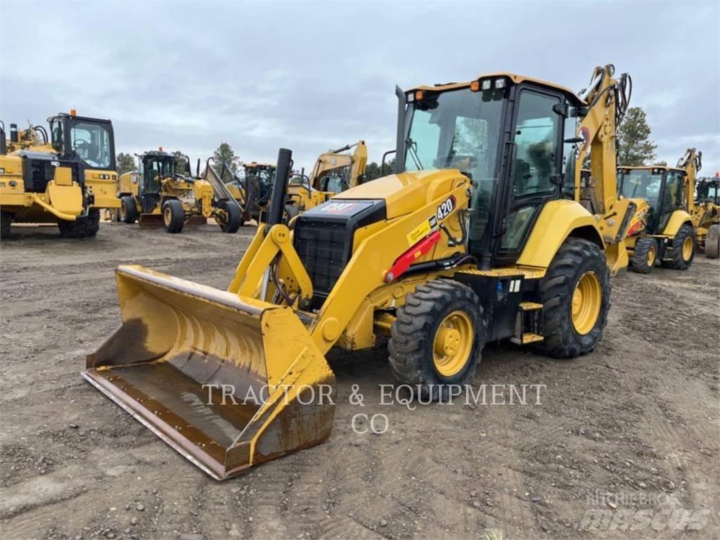 CAT 420-07 백호로더