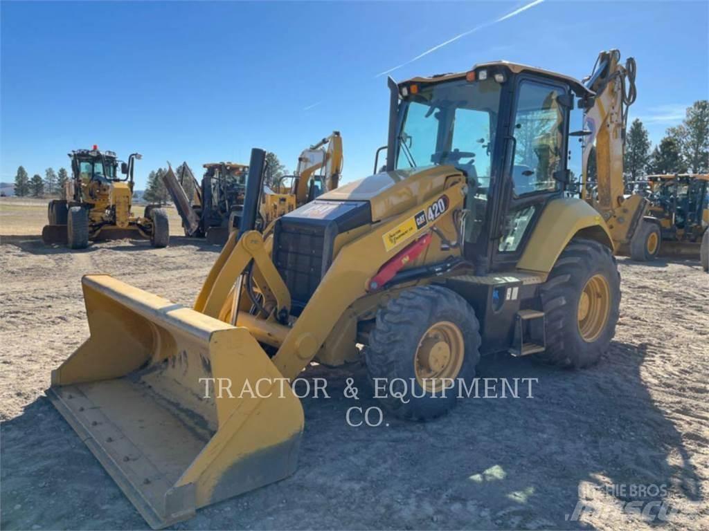 CAT 420-07 백호로더
