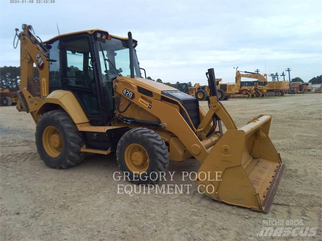 CAT 420-07 백호로더