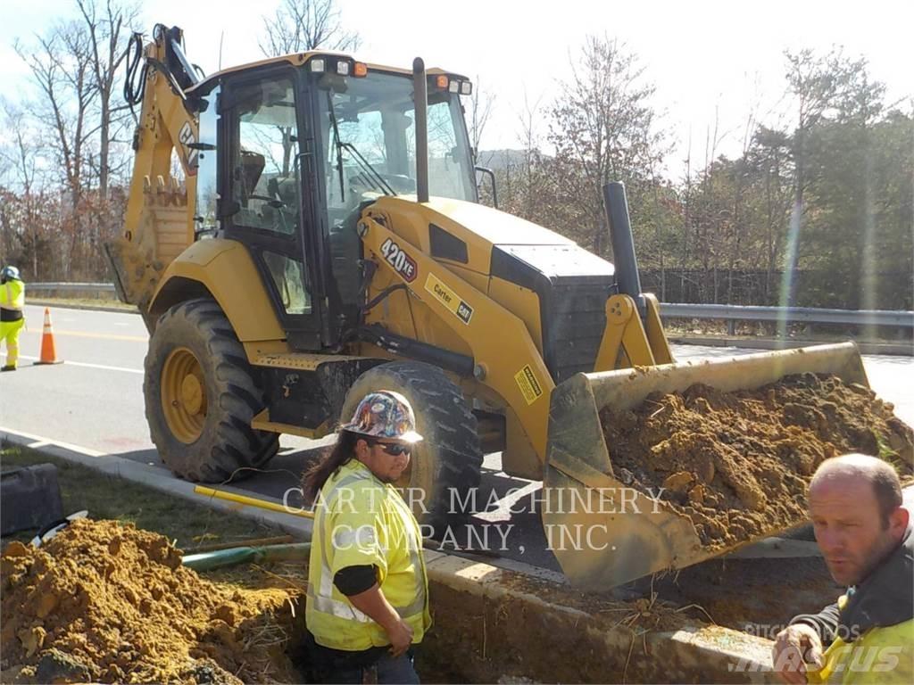 CAT 420-07XE 백호로더