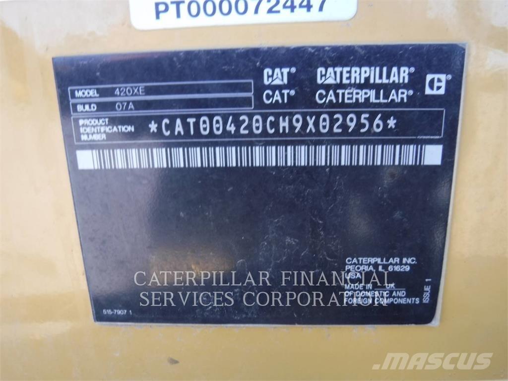 CAT 420-07XE 백호로더