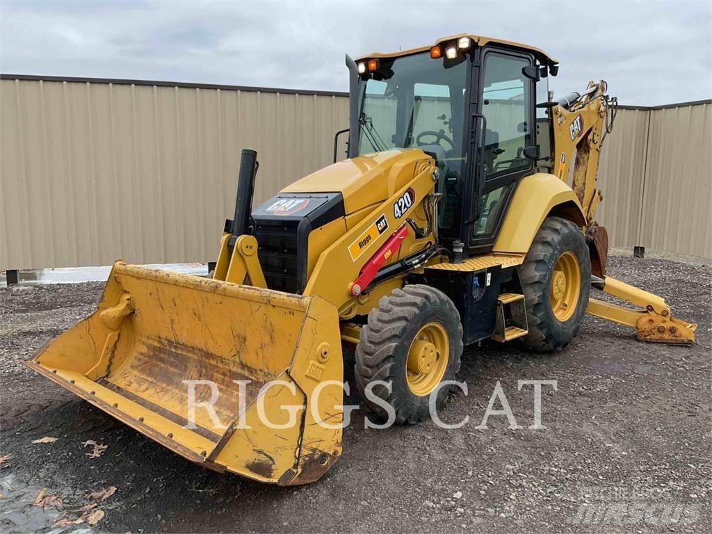 CAT 420 4AEM 백호로더