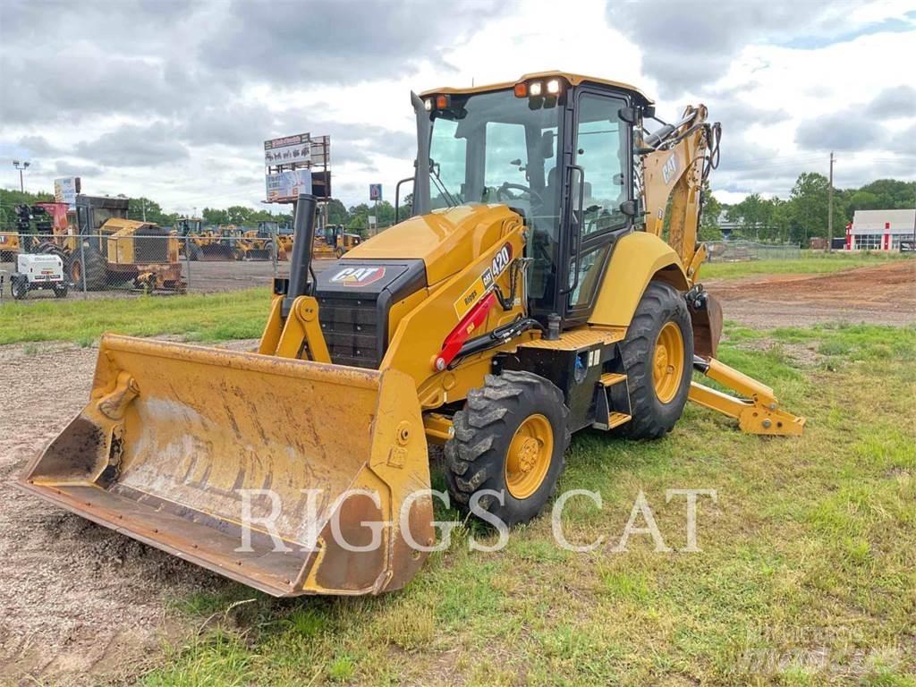 CAT 420 4AEM 백호로더