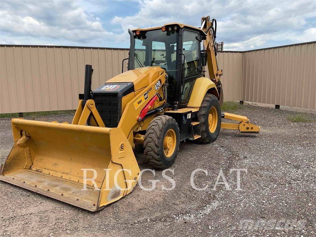 CAT 420 4AEM 백호로더